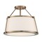 Nuvo Fixture, Semi Flush, 3-Lght, Incandescent, 60W, 120V, A19, Medium Base, Length: 15.50 60/6997 - alternate 3
